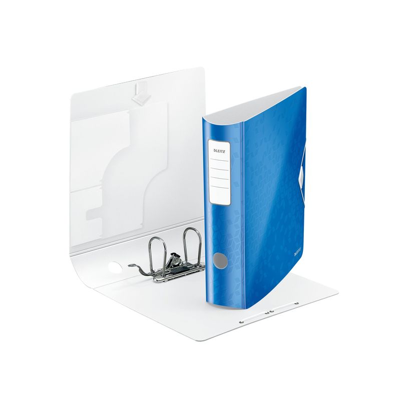 4002432105267-WOW - Classeur à levier 180° - Dos 80 mm - A4 - pour 600 feuilles - bleu-P_79440644_6-6