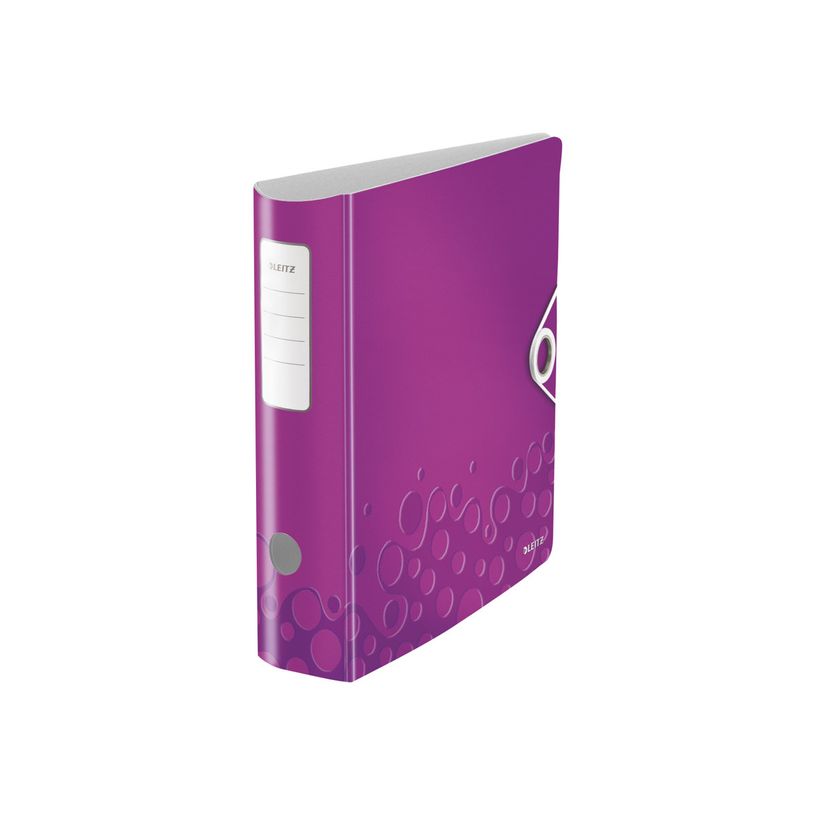 4002432105298-WOW - Classeur à levier 180° - Dos 80 mm - A4 - pour 600 feuilles - violet-P_79440647_5-5