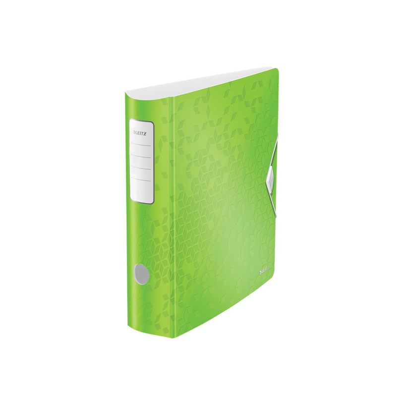 4002432123209-WOW - Classeur à levier 180° - Dos 80 mm - A4 - pour 600 feuilles - vert-P_79440648_7-2