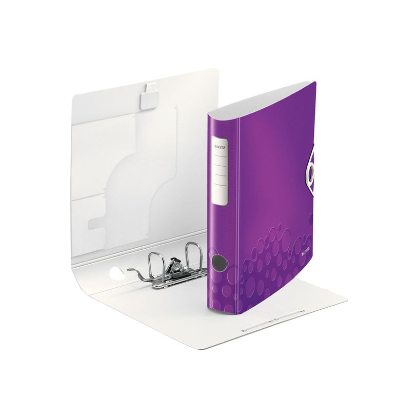 4002432105366-WOW - Classeur à levier 180° - Dos 60 mm - A4 - violet-P_79440653_3-4