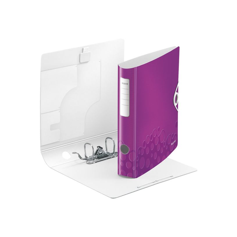 4002432105366-WOW - Classeur à levier 180° - Dos 60 mm - A4 - violet-P_79440653_5-2