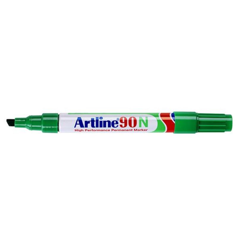 5410631063049-Artline 90N - Marqueur permanent - pointe biseau - vert-P_79440664_1-0