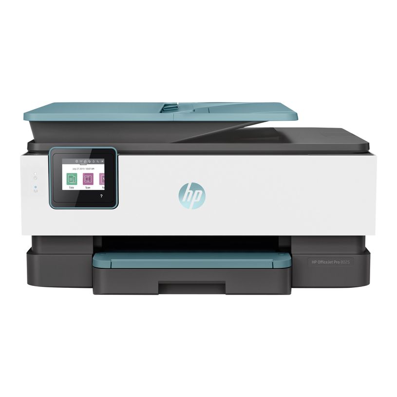 195161213830-HP Officejet Pro 8025 All-in-One - Imprimante multifonctions - couleur - jet d'encre - 216 x 297 mm (original) - A4/Legal (support) - jusqu'à 13 ppm (copie) - jusqu'à 20 ppm (impression) - 225 feuilles - 33.6 Kbits/s - LAN, Wi-P_79440671_11-1