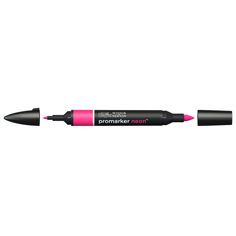 884955069134-ProMarker - Marqueur double pointe -  rose néon électrisant-P_79440725_1-0