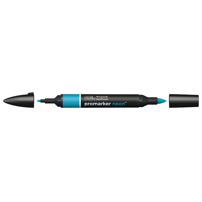 884955069141-ProMarker - Marqueur double pointe - bleu vif néon-P_79440726_1-0