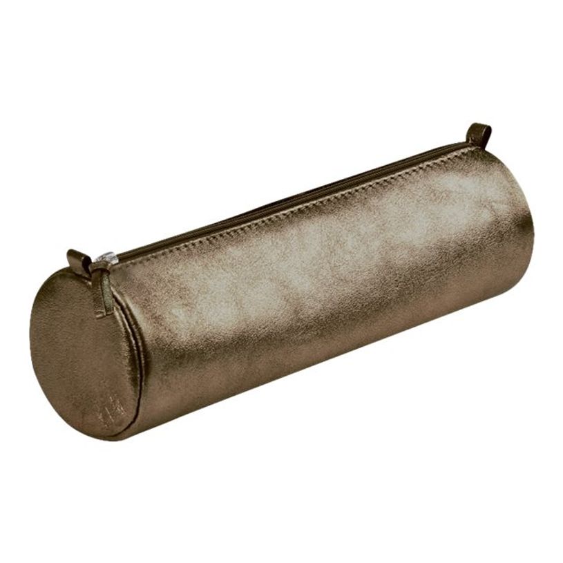 3329680086911-Clairefontaine - Trousse ronde - cuir - brun-P_79440742_1-0