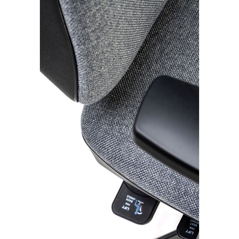 2012349453650-Fauteuil de bureau ADAPTA - accoudoirs en option - gris-P_79440798_5-4