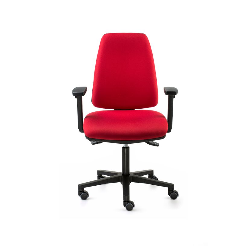 2012349453674-Fauteuil de bureau ADAPTA - accoudoirs en option - rouge-P_79440799_3-2