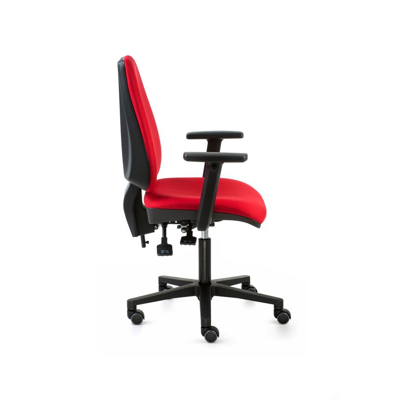 2012349453674-Fauteuil de bureau ADAPTA - accoudoirs en option - rouge-P_79440799_4-3