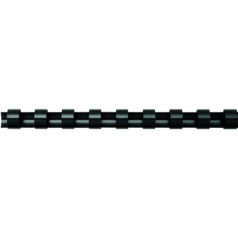 3584770910112-DSB - 25 anneaux de reliure en plastique - 8 mm - jusqu'à 40 feuilles - noir-P_79440827_3-2
