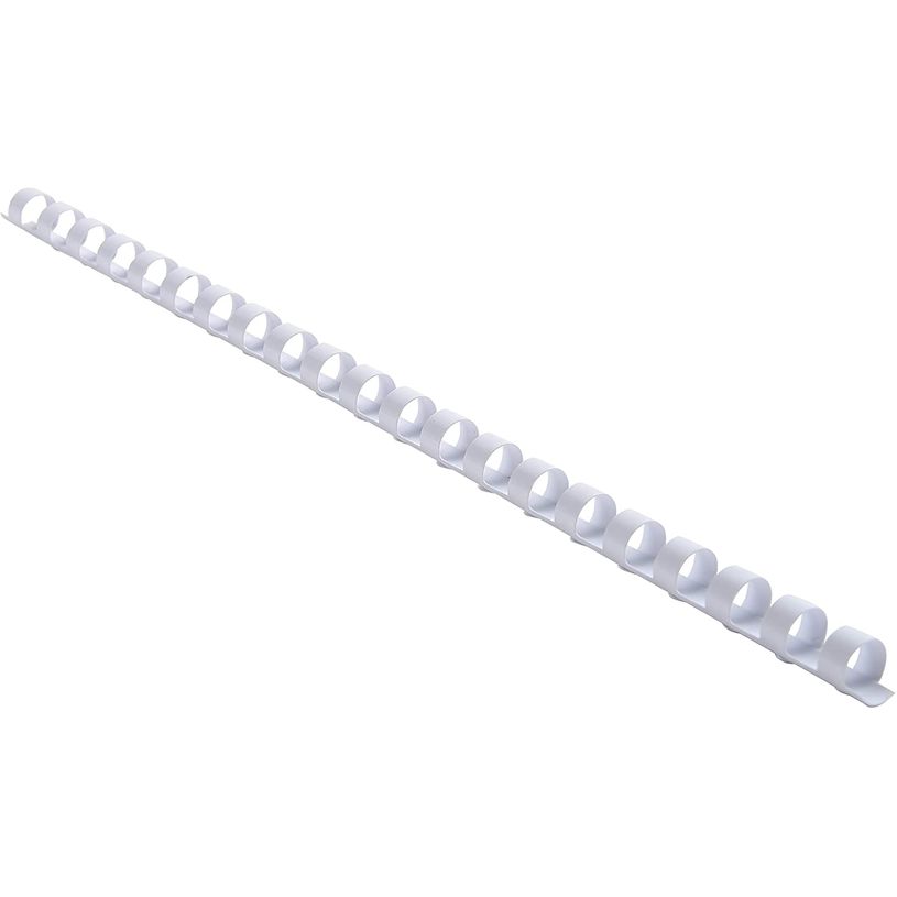 3584770910167-DSB - 25 anneaux de reliure en plastique - 14 mm - jusqu'à 100 feuilles - blanc-P_79440832_3-2