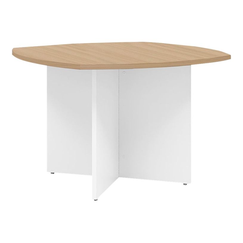 3483600857248-Table de réunion rectangulaire avec côtés arrondis YES ! - Chêne-P_79440904_1-0