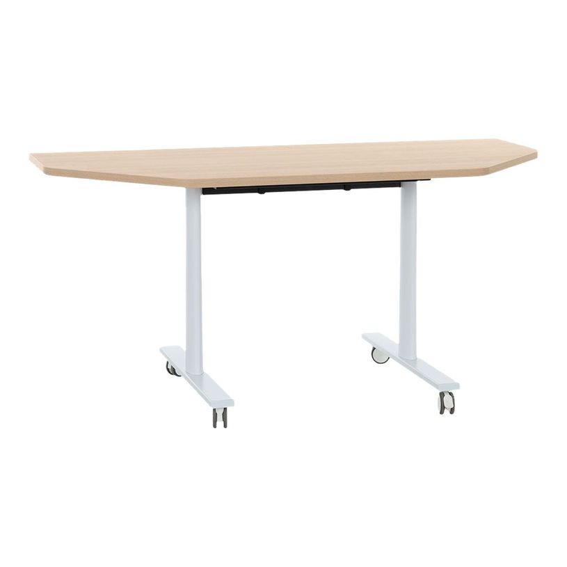 3483600874733-Extension demi-lune mobile pour bureau YES ! - Pieds blancs - Chêne-P_79440959_1-0