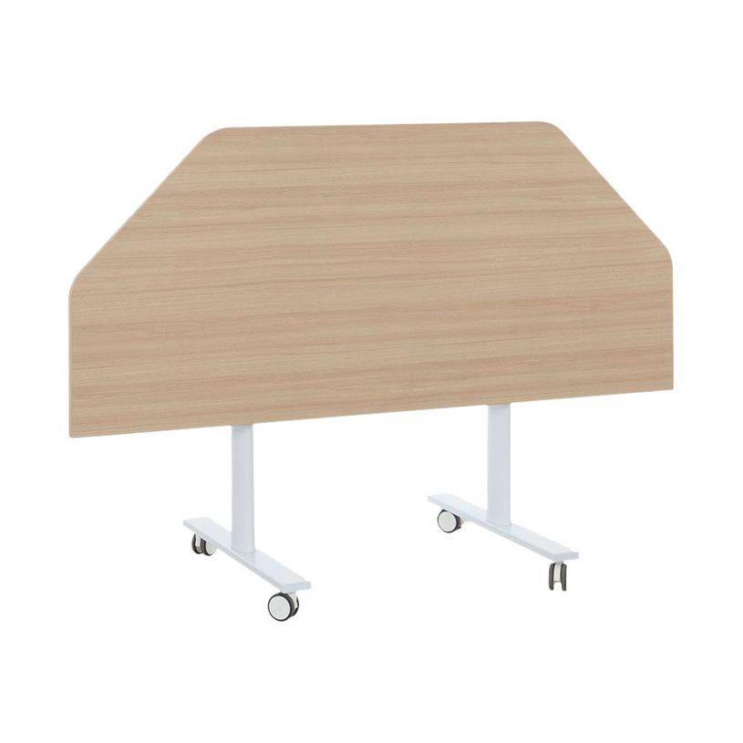 3483600874733-Extension demi-lune mobile pour bureau YES ! - Pieds blancs - Chêne-P_79440959_2-1