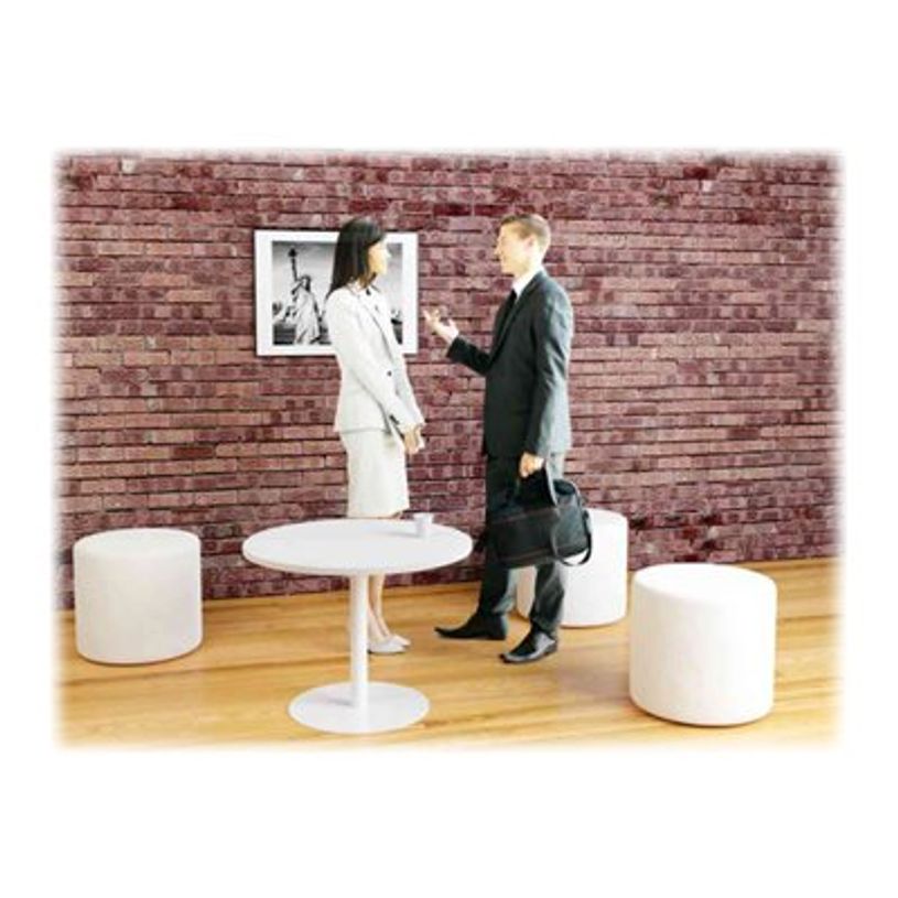 3660141221954-Table ronde EASYDESK - diamètre 80 x H60 cm - plateau blanc-P_79440987_1-0