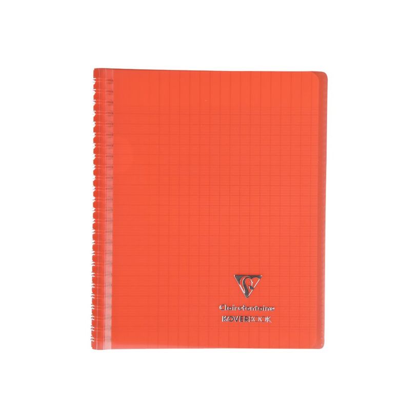 3037923564019-Clairefontaine Koverbook - Cahier polypro spiralé - 17 x 22 cm - 160 pages - grands carreaux (Seyes) - disponib-P_79441086_5-4