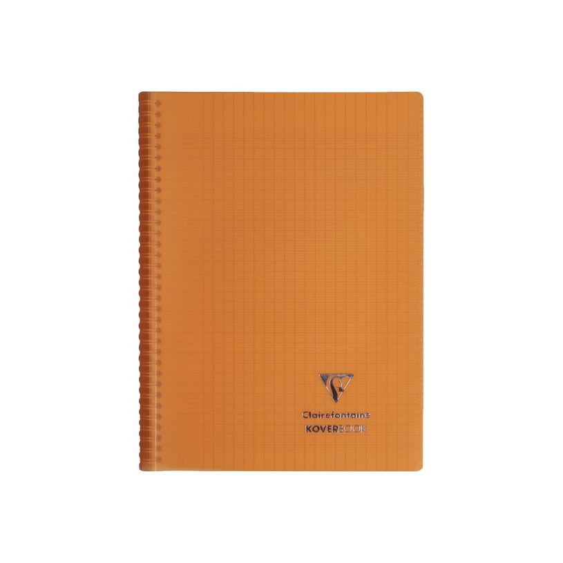 3037923764013-Clairefontaine Koverbook - Cahier à spirale polypro - A4 (21x29,7 cm) - 160 pages - grands carreaux (Seyes) - disponib-P_79441087_5-4