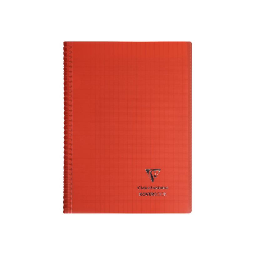3037923764013-Clairefontaine Koverbook - Cahier à spirale polypro - A4 (21x29,7 cm) - 160 pages - grands carreaux (Seyes) - disponib-P_79441087_7-6