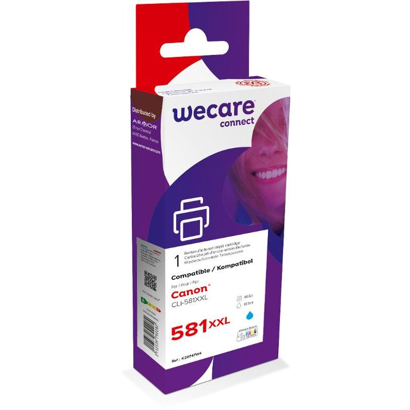 3112539792282-Cartouche compatible Canon CLI-581XXL - cyan - Wecare-P_79441123_1-0