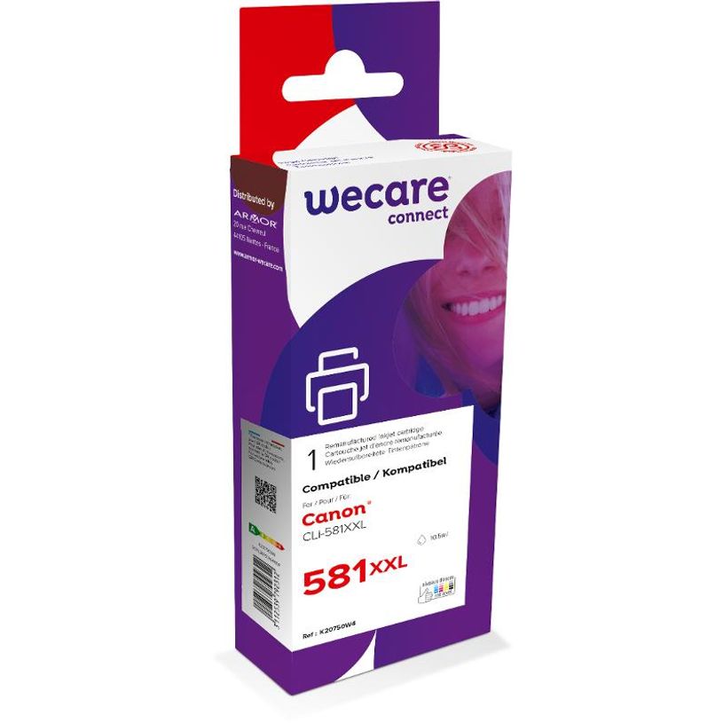 3112539792312-Cartouche compatible Canon CLI-581XXL - bleu photo - Wecare-P_79441126_1-0