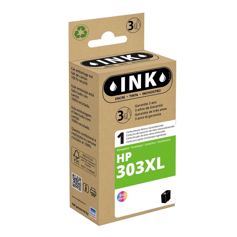 8720282009325-Cartouche compatible HP 303XL - cyan, magenta, jaune - ink-P_79441128_1-0