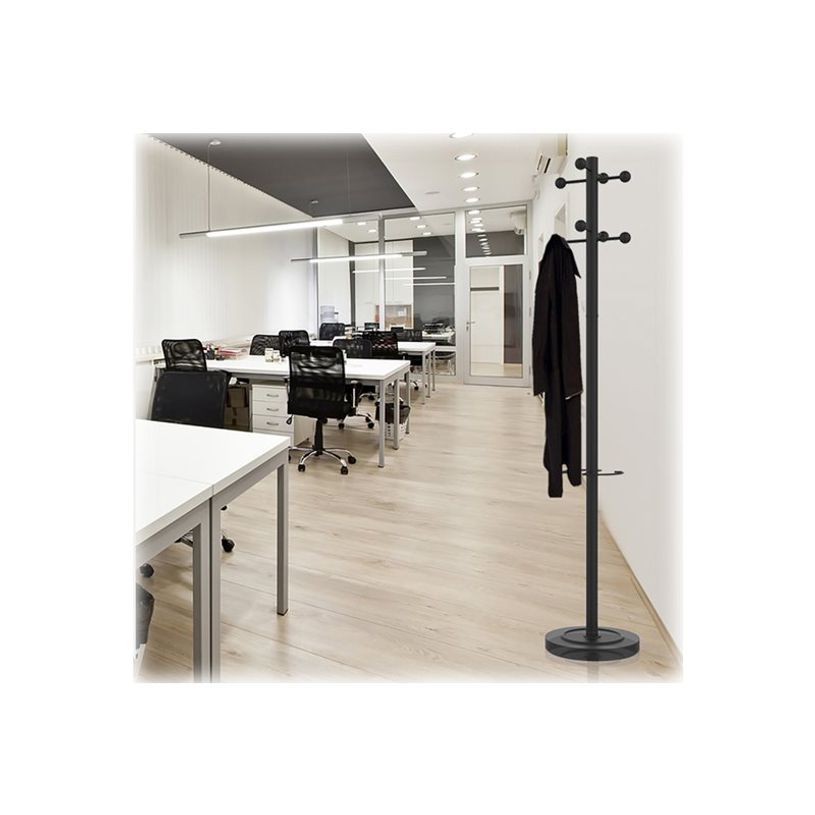 3595560025411-Unilux Access - Porte-manteau - 6 patères - blanc/bois-P_79441148_1-5