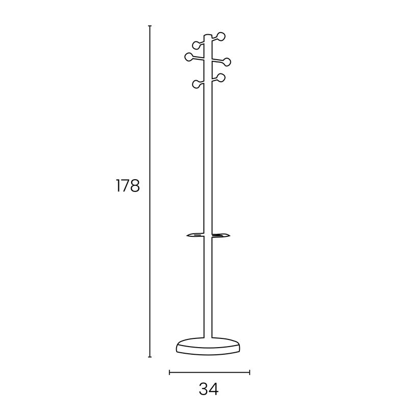 3595560025411-Unilux Access - Porte-manteau - 6 patères - blanc/bois-P_79441148_9-4