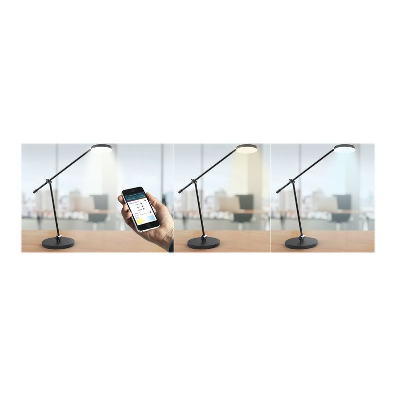 3595560028030-Unilux - Lampe de bureau connectée Sunlight - LED - noir-P_79441152_1-3