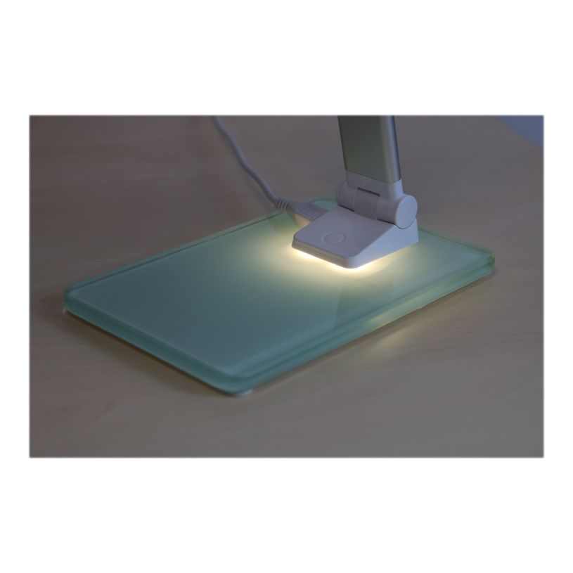 3595560029433-Unilux - Lampe de bureau pliable Popy - LED - socle en verre-P_79441159_5-6