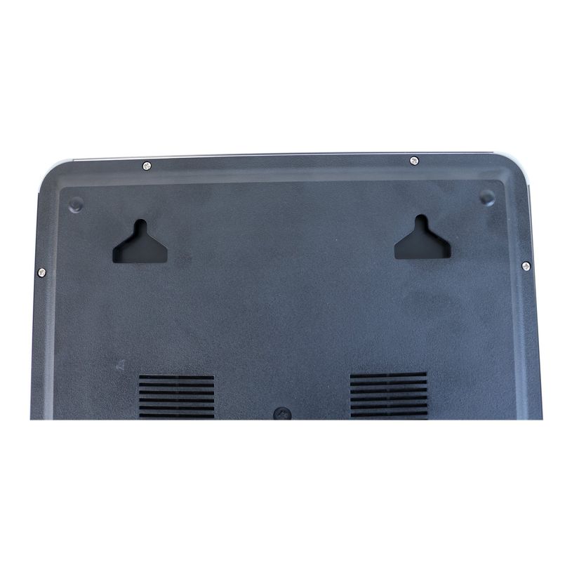 3595560029648-Unilux - Horloge Flo - carrée LED bleue - 28 cm - noir-P_79441165_7-3