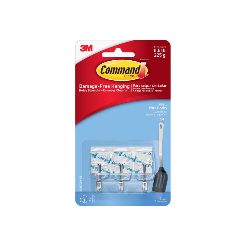 4046719466702-Command -  Pack de 3 crochets et 4 languettes pointe métal - transparent-P_79441172_1-2