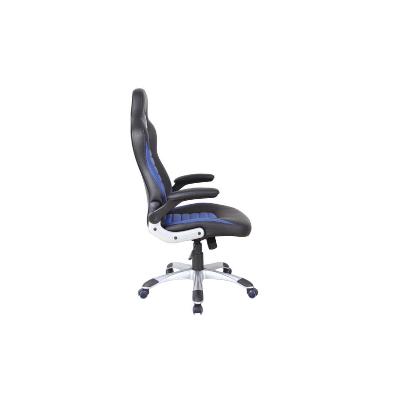 3700339883851-Fauteuil gamer DRIFT - accoudoirs fixes - Noir et bleu-P_79441195_2-1