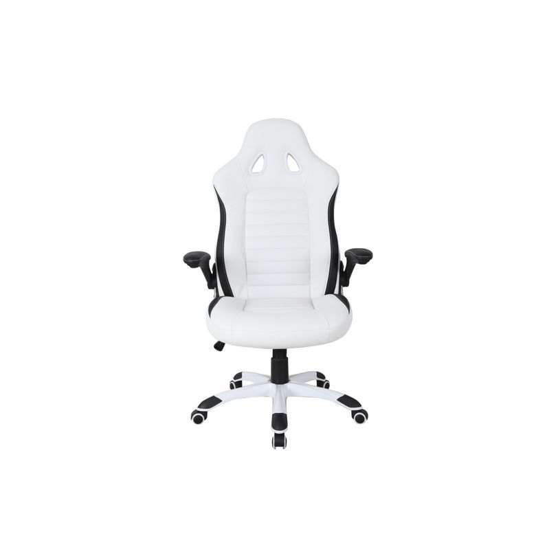 3700339883868-Fauteuil gamer DRIFT - accoudoirs fixes - Noir et blanc-P_79441196_4-3