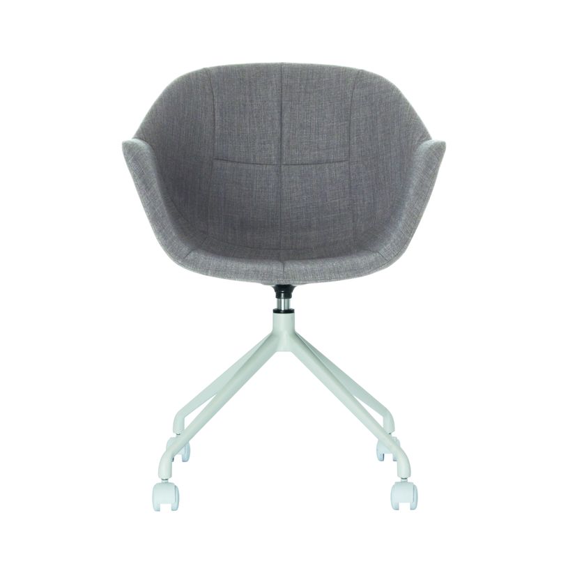 3660141233025-Lot de 2 chaises GANT - avec accoudoirs - gris--1
