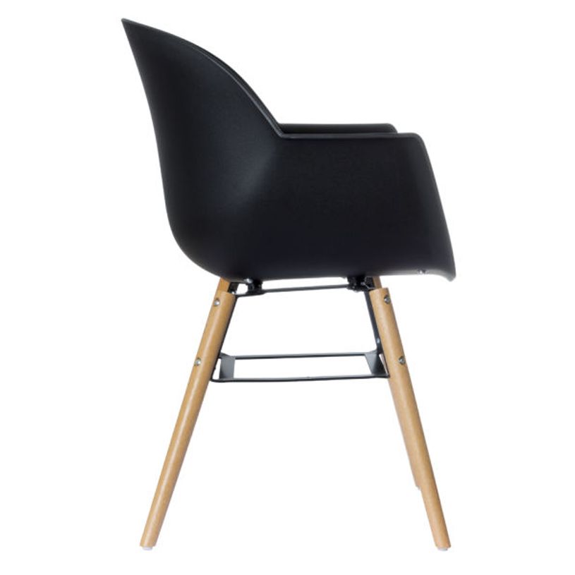 3660141230215-Lot de 2 chaises WISEMAN - Pieds en hêtre massif - noir-P_79441203_2-1