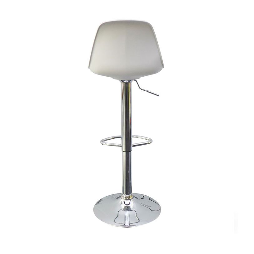 3660141230260-Lot de 2 tabourets haut BOBBA - pied alu - assise blanche-P_79441206_2-1