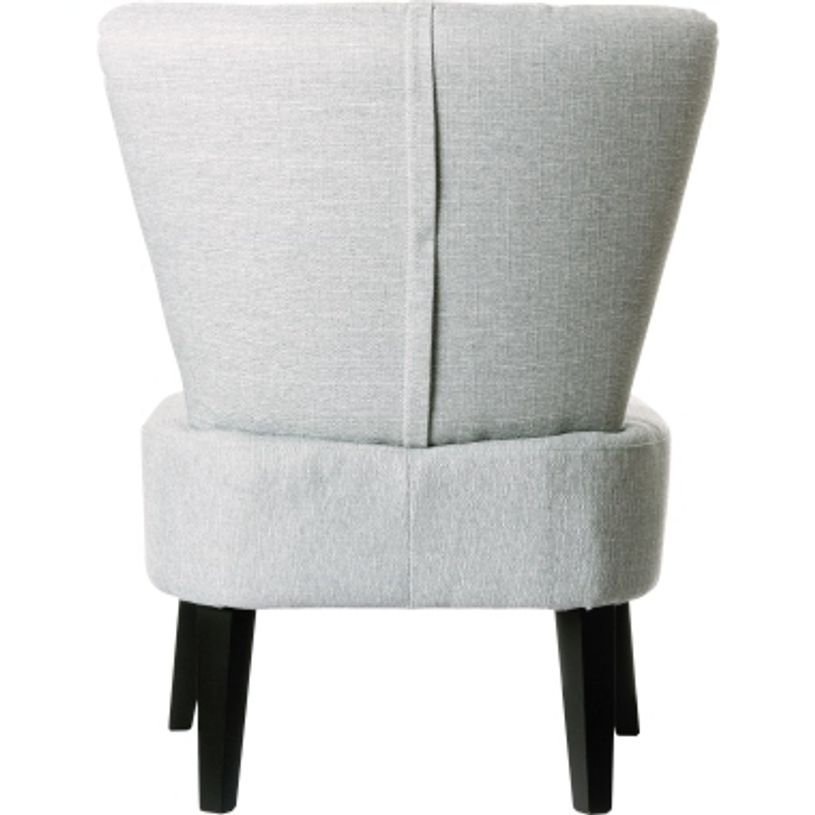 3660141230338-Fauteuil d'accueil BRIGHTON - Piétement en hêtre massif coloris noir - tissu gris clair-P_79441209_3-2