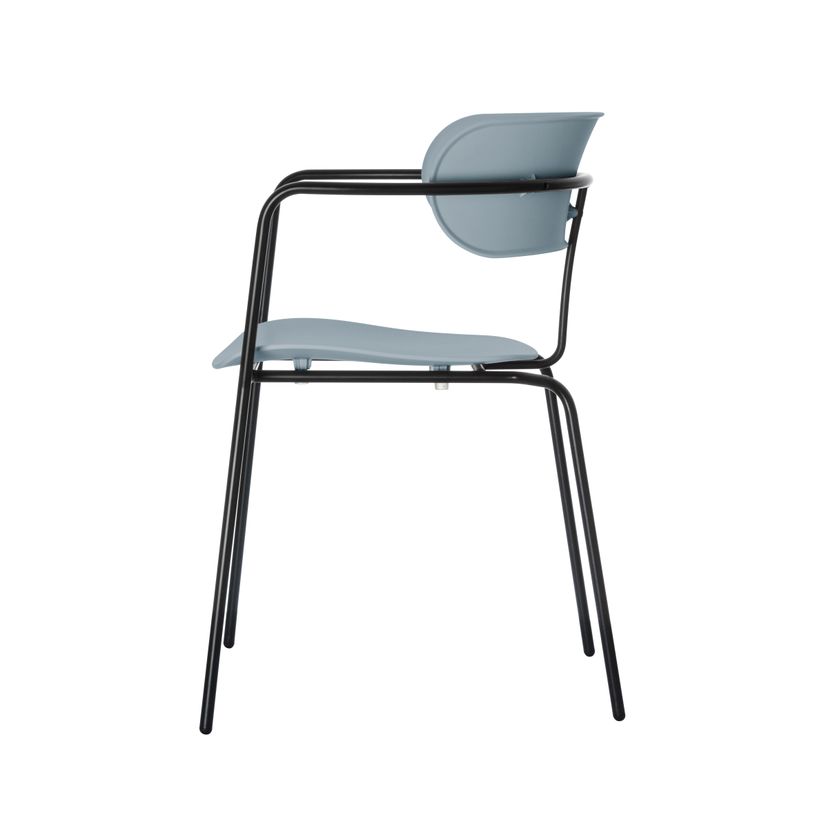 3660141232899-Chaise BISTRO - avec accoudoirs - bleu-P_79441239_3-2