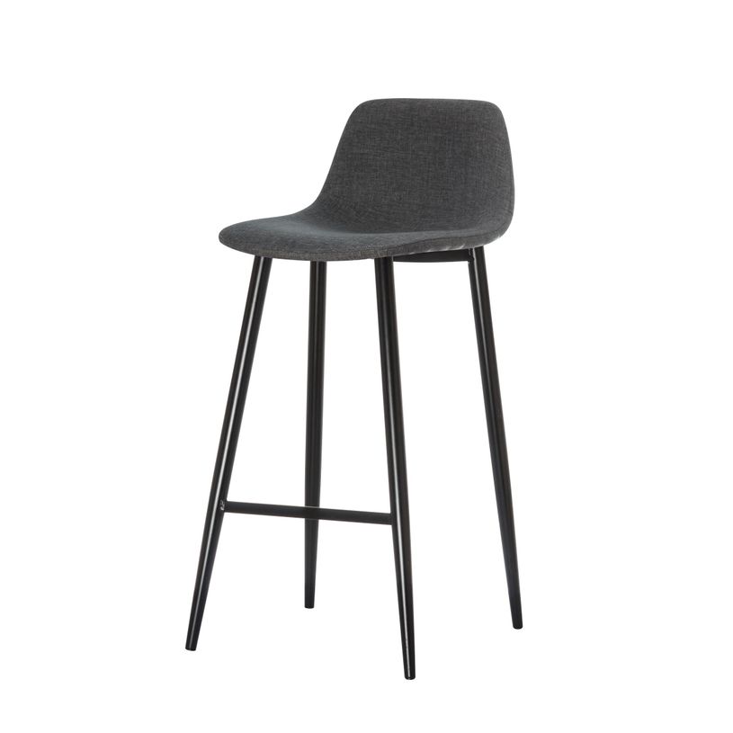 3660141233049-Lot de 2 tabourets MUST - pied noir - assise grise-P_79441253_2-1