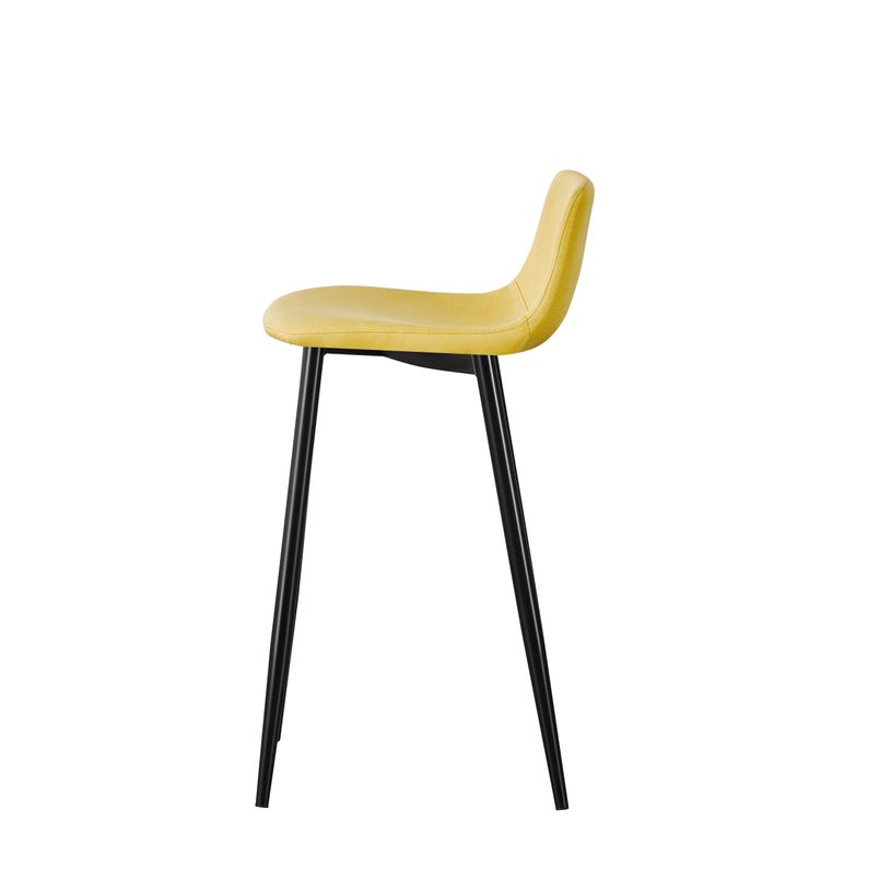 3660141233063-Lot de 2 tabourets MUST - pied noir - assise safran-P_79441255_2-1