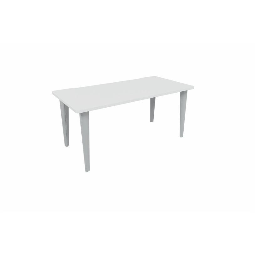 2012349454343-Bureau EVIDENCE - 180 cm - Pieds aluminium - Plateau blanc-P_79441298_1-0