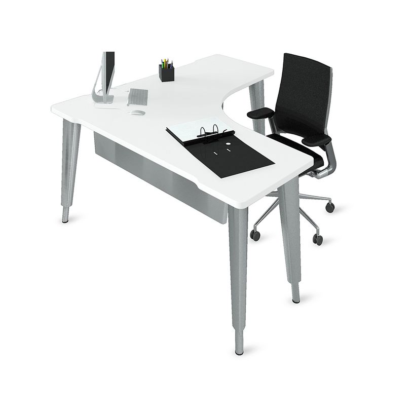 2012349456521-Voile de fond pour bureau EVIDENCE - largeur 80 cm - aluminium-P_79441407_2-1