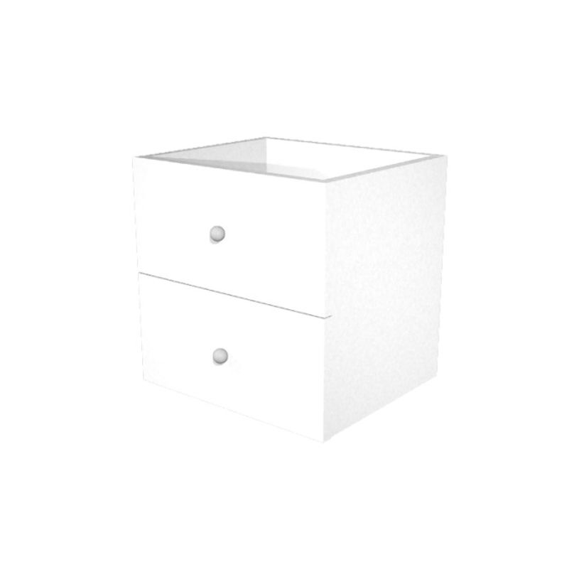 7331910005025-Jeu de 2 tiroirs pour bibliothèque MAXICOLOR - blanc-P_79441457_1-0