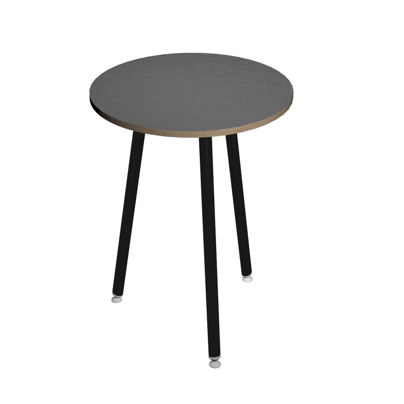 2012349511992-Table ronde - H105 cm - 80 cm - 3 pieds noir - plateau anthracite-P_79441740_1-0