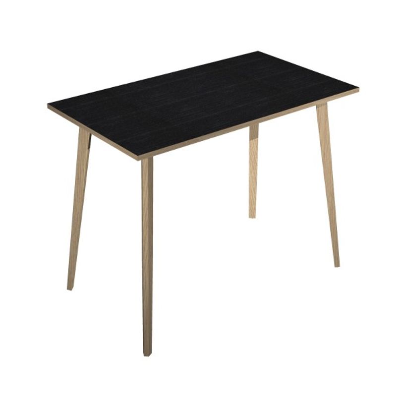 2012349513071-Table haute - 140 x 80 x 105 cm - Pieds bois - Frêne noir-P_79441794_1-0
