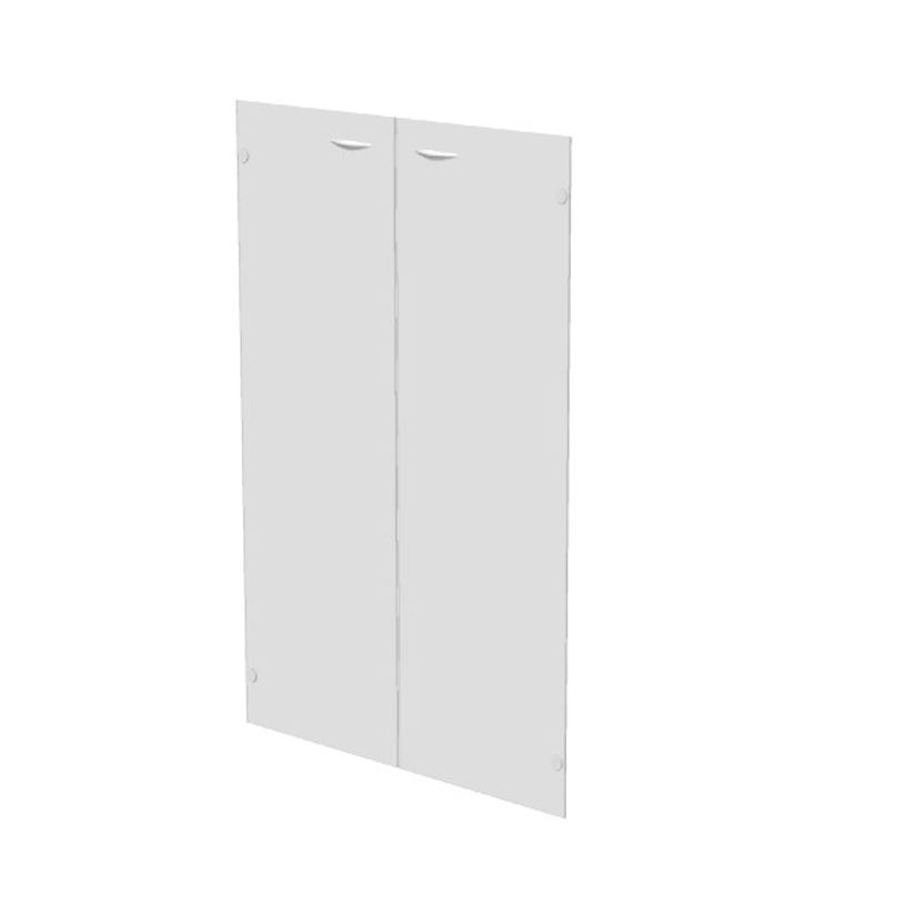 2012349514221-Jeu de 2 portes pour bibliothèque mi-haute - verre dépoli-P_79441851_1-0