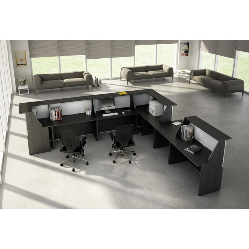 2012349514368-Banque d'accueil en angle 90° MUSA - L76 x H117 x P76 - Frêne noir/blanc-P_79441858_5-2