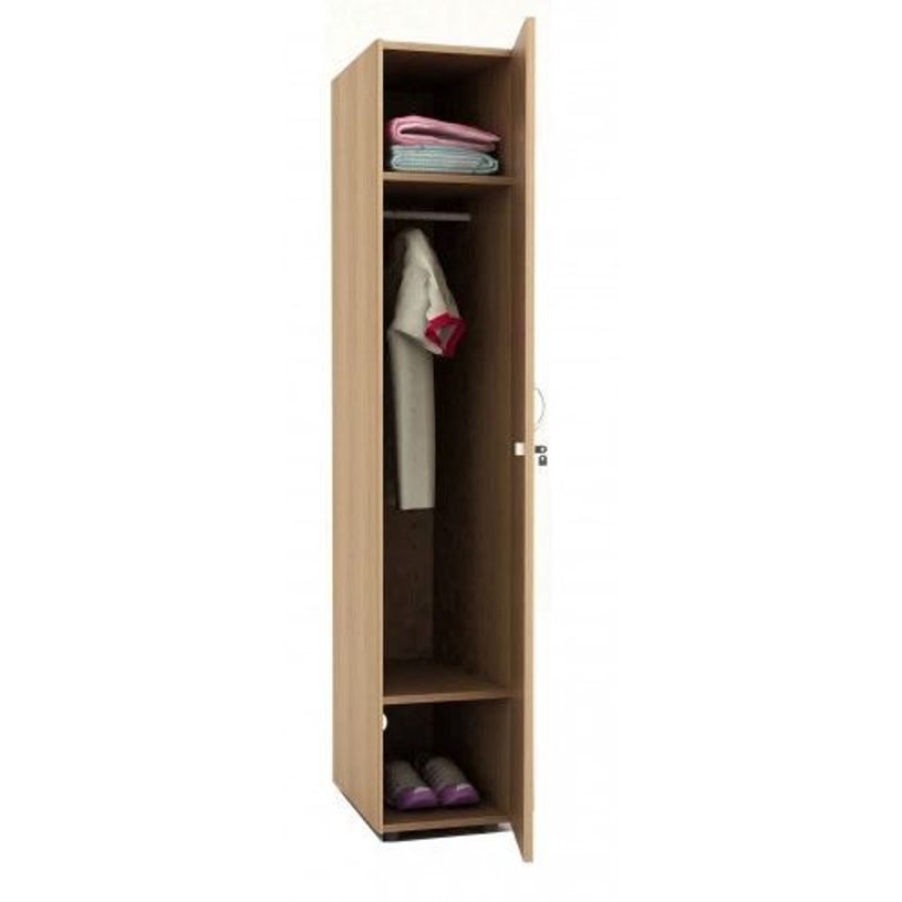 2012349514627-Armoire vestiaire 1 porte - H185 x L33 x P52 cm - Aulne-P_79441871_1-0