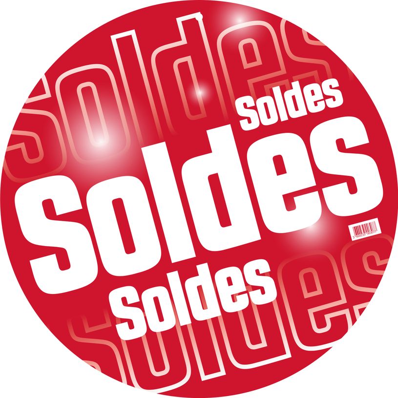 3664233003077-Logistipack - Affiche ronde SOLDES - Diamètre 48 cm-P_79441951_1-0