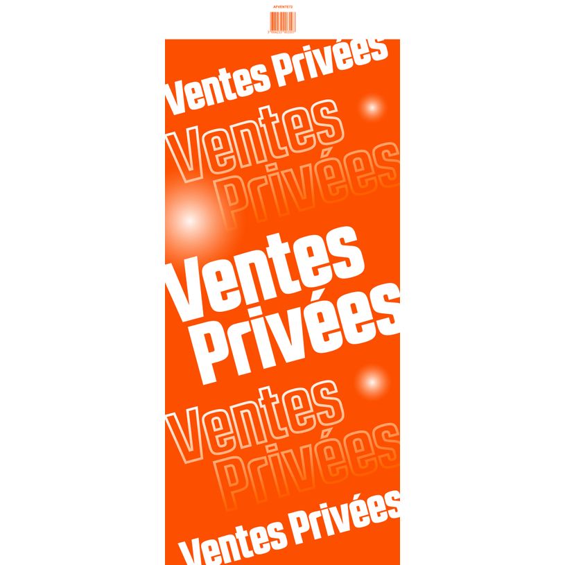 3664233003107-Logistipack - Affiche VENTES PRIVÉES - 72 x 30 cm-P_79441954_1-0